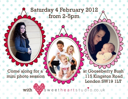 mini portrait sessions for bumps, babies and families